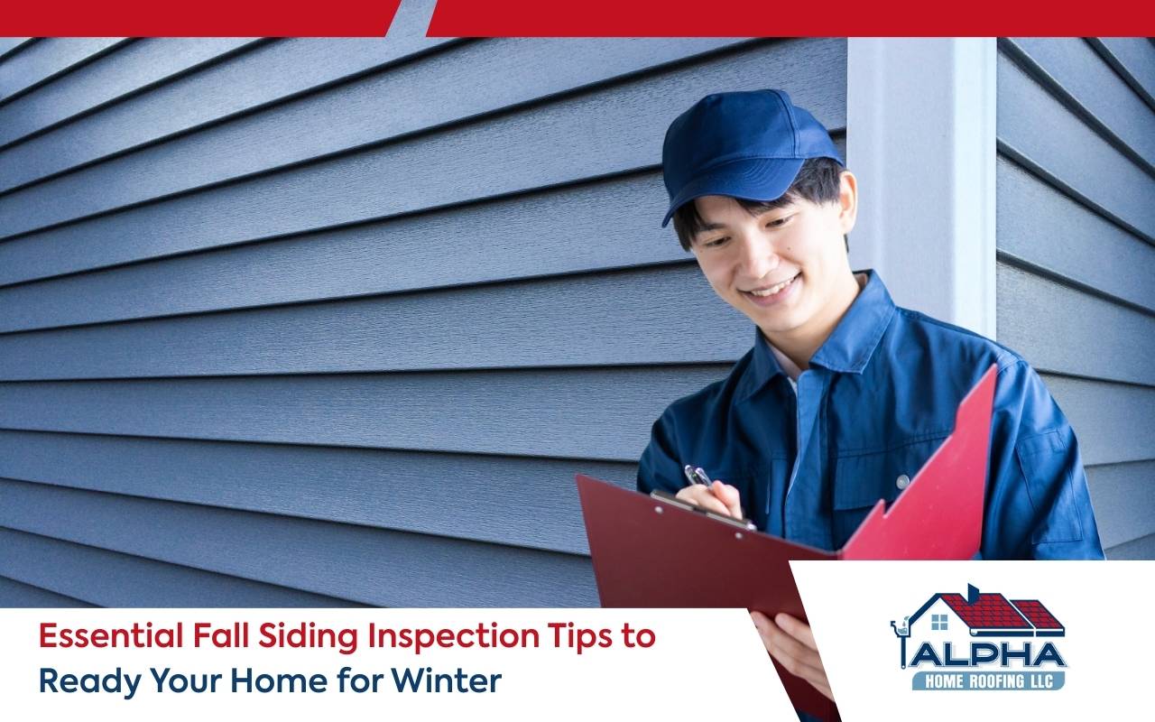 Fall siding inspection checklist for winter protection
