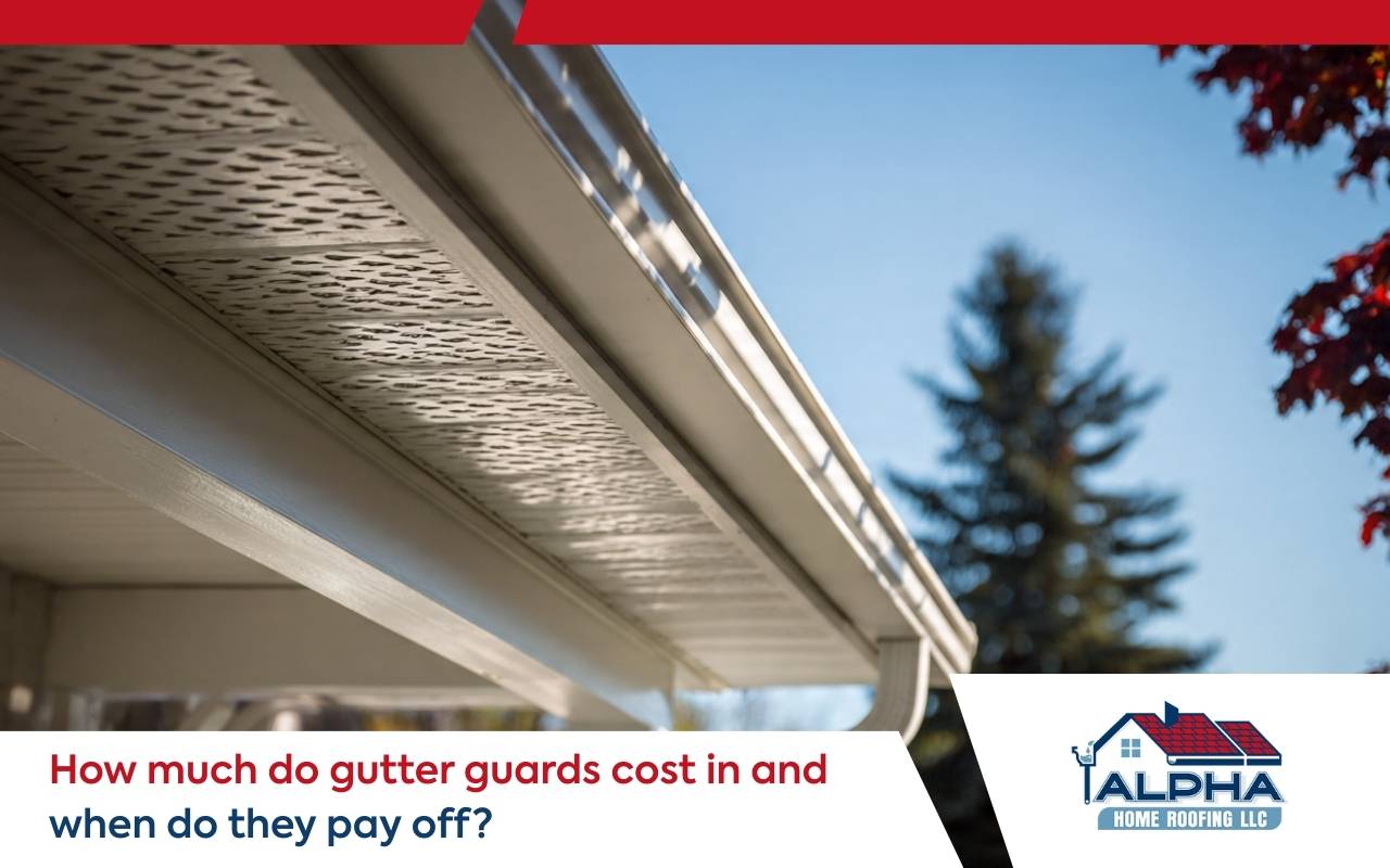 Installation of gutter guards in NJ to understand gutter guards cost in NJ