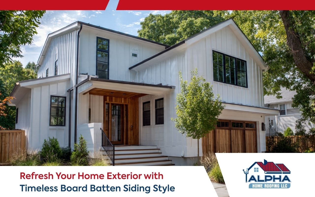 board batten siding on a modern home exterior in Elizabeth NJ