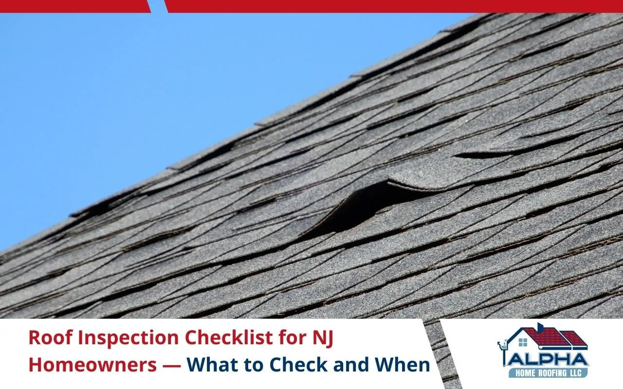Close-up of cracked and missing shingles after storm