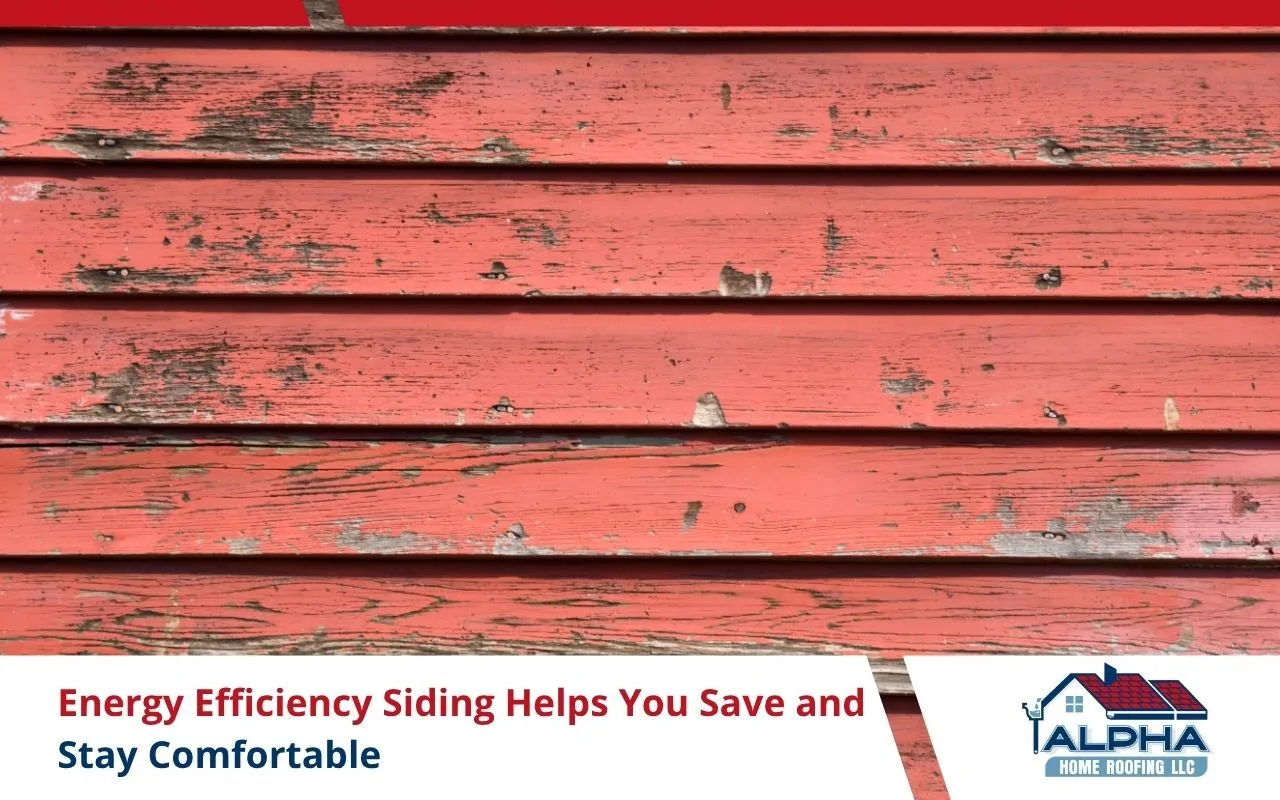 Faded and cracked house siding showing signs of wear