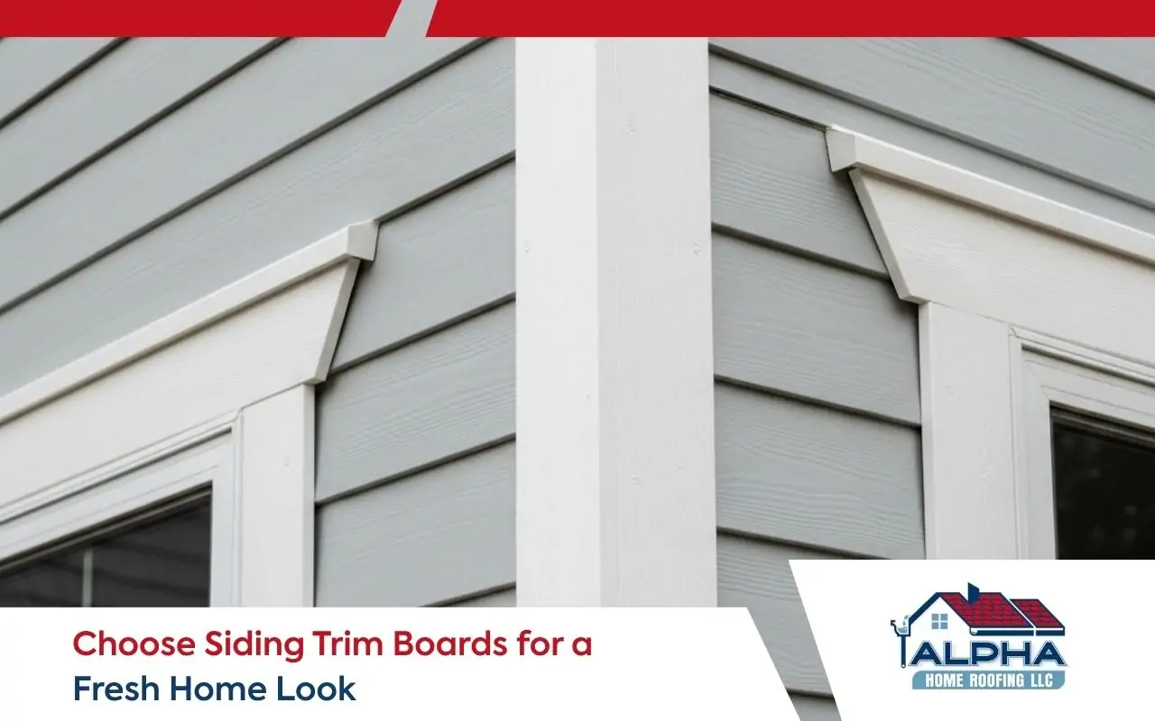 siding trim boards adding a clean finish to a home exterior